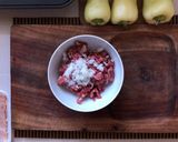 Foto del paso 1 de la receta: Toritos de Chile Güero con bistec, tocino y soya