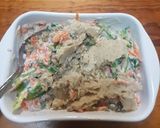 Foto del paso 2 de la receta: Ensalada de salmón con vegetales