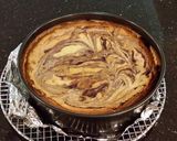 A picture of step 19 of Blueberry Swirl Cheesecake.