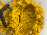 Ñoquis de batata y cabutia