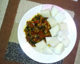 A picture of step 2 of Boiled yam & sauce.