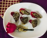 A picture of step 13 of Triangle Oval Shaped Choco-Til Sweet Mathris.