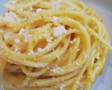 Une image de l'étape 7 de Pâtes carbonara (sans crème) 🤤.