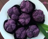 Foto langkah ke 10 dari resep Apem Mangkok Ubi Ungu.