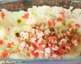Foto del paso 8 de la receta: Barcas de Endivias rellenas de ensaladilla de gambas