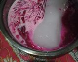 Foto langkah ke 4 dari resep Es Lumut Buah Naga.
