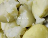 A picture of step 1 of Cheese Stuffed Vada Pav Burger.