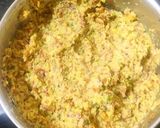 A picture of step 1 of Chana tacos.