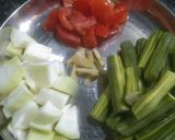 A picture of step 1 of Super Nutritious and Tasty Drumstick Lauki Soup.