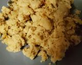 A picture of step 1 of Instant leftover upma kabeb.
