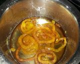 A picture of step 4 of Instead suji jalebi.