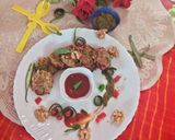 A picture of step 6 of Walnut paneer malai Kebabs.