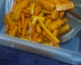Foto langkah ke 3 dari resep Sambal Wortel Kacang Panjang.