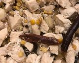 A picture of step 2 of Chicken Shami kebab.