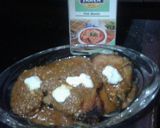 A picture of step 5 of Dahi machch.