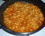 Tepsis rakott zöldbab házi konzervból air fryerben sütve recept fázis 4 fotója