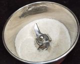 A picture of step 1 of Sago Flour Phirni.