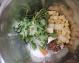 A picture of step 1 of Chana dal Coconut Chutney.