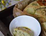 Łatwa foccacia ze szpinakiem i bratkami krok przepisu 3 zdjęcie