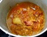 รูปขั้นตอนการทำที่ 4 ของ แกงกะทิไก่ลูกกล้วยดิบ