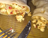 Foto del paso 7 de la receta: Arrollado de pollo🐥 con salsa Bechamel y Tuco