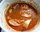 A picture of step 11 of Chennai Fish Curry.