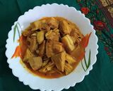 A picture of step 6 of Raw Jackfruit Curry.
