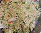 A picture of step 3 of Healthy oats cutlet.