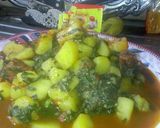 A picture of step 4 of Potatoes porridge.