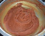 A picture of step 5 of Alphonso Mango burfi.