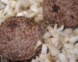 Swiss Mushroom Onion Sirloin Burgers in a Beef Reduction recipe step 3 photo