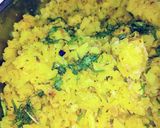 A picture of step 1 of Monita delight with stuffed masala.