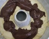 Foto langkah ke 3 dari resep Marmer / Marble Cake Jadul 🍰☕.
