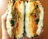 Foto del passaggio 5 della ricetta Contorno coreano: Namul di spinaci a tre colori