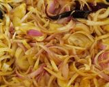 A picture of step 2 of Kadai Chicken.