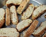 A picture of step 3 of Cheesy Italian style biscotti.
