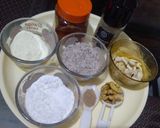 A picture of step 1 of Potato coconut Barfi'.