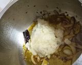 A picture of step 1 of Rajma and Jeera Rice.