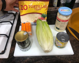 Foto del paso 1 de la receta: Rollitos de torta de trigo vegetales