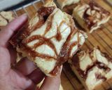 A picture of step 12 of Dairy Milk Caramel Blondies 🧈🍬🍫🍫🍬.