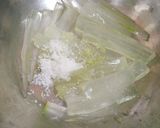 Hình bước làm 2 của món Chè đậu xanh bí đao nha đam