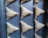 A picture of step 2 of Baked Chocolate Samosa#festivecontest_Kisumu.