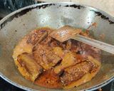 A picture of step 12 of EGGPLANT MASALA CURRY...