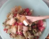 A picture of step 3 of Veggie-Fruity Summer Salad.