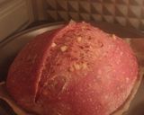 Foto langkah ke 19 dari resep Angkak Wijen Chili Flakes Cheese Sourdough Bread (Open Bake Method).