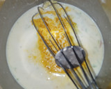 A picture of step 2 of Gujarati khandvi.