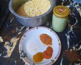 A picture of step 2 of Frozen pakore.