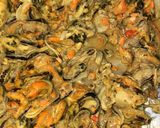 Foto langkah ke 5 dari resep Kerang Hijau Kuah Santan.