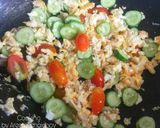 รูปขั้นตอนการทำที่ 4 ของ แตงกวาผัดไข่
