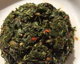 A picture of step 8 of Spinach salad.